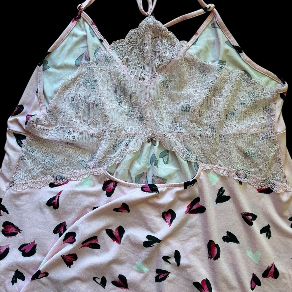 Stylish Women's Camisole & PJ Collection - White, Pink, Gray, and Black Floral - Picture 12 of 13